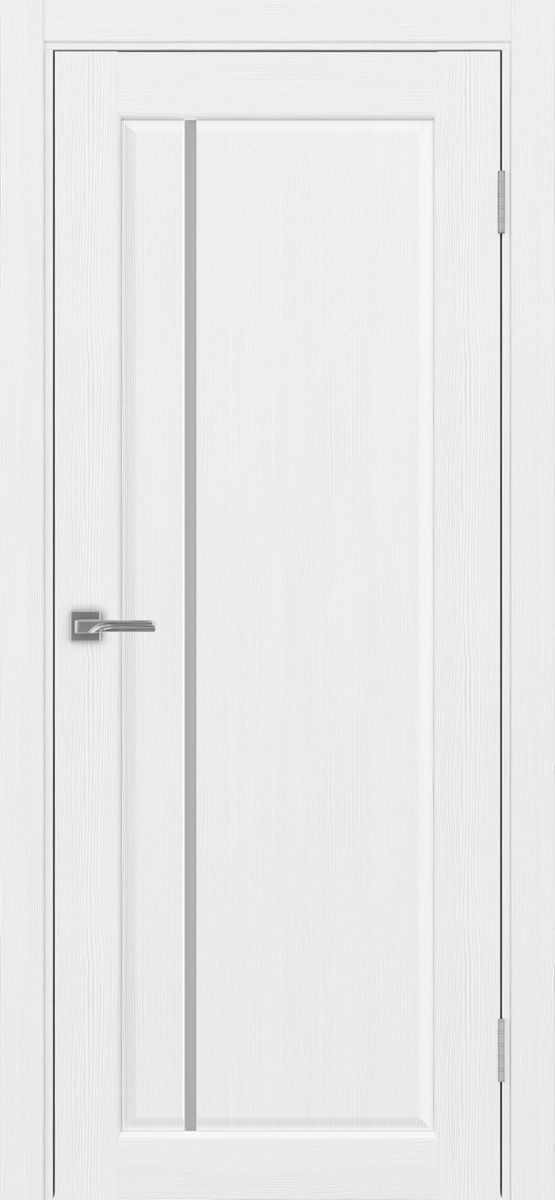 Межкомнатная дверь Optima Porte Сицилия 711.12 ЭКО-шпон (Цвет: Белый лёд)