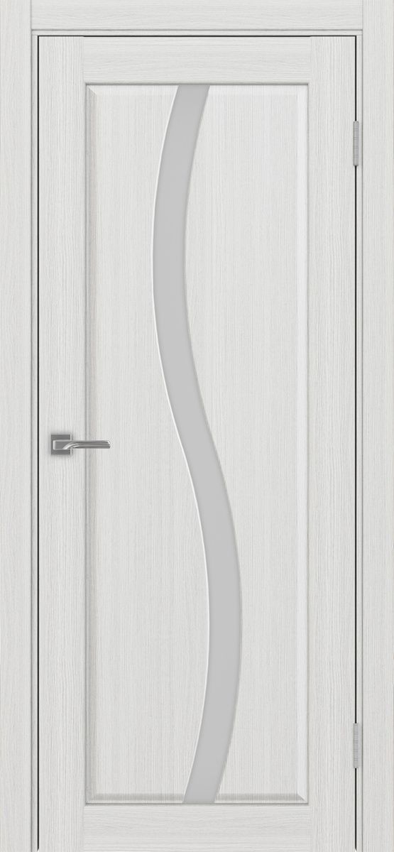 Межкомнатная дверь Optima Porte Сицилия 731.121 ЭКО-шпон (Цвет: Ясень серебристый)