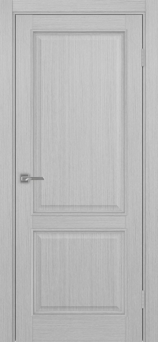 Межкомнатная дверь Optima Porte Тоскана 602.11 багет ЭКО-шпон (Цвет: Дуб серый)