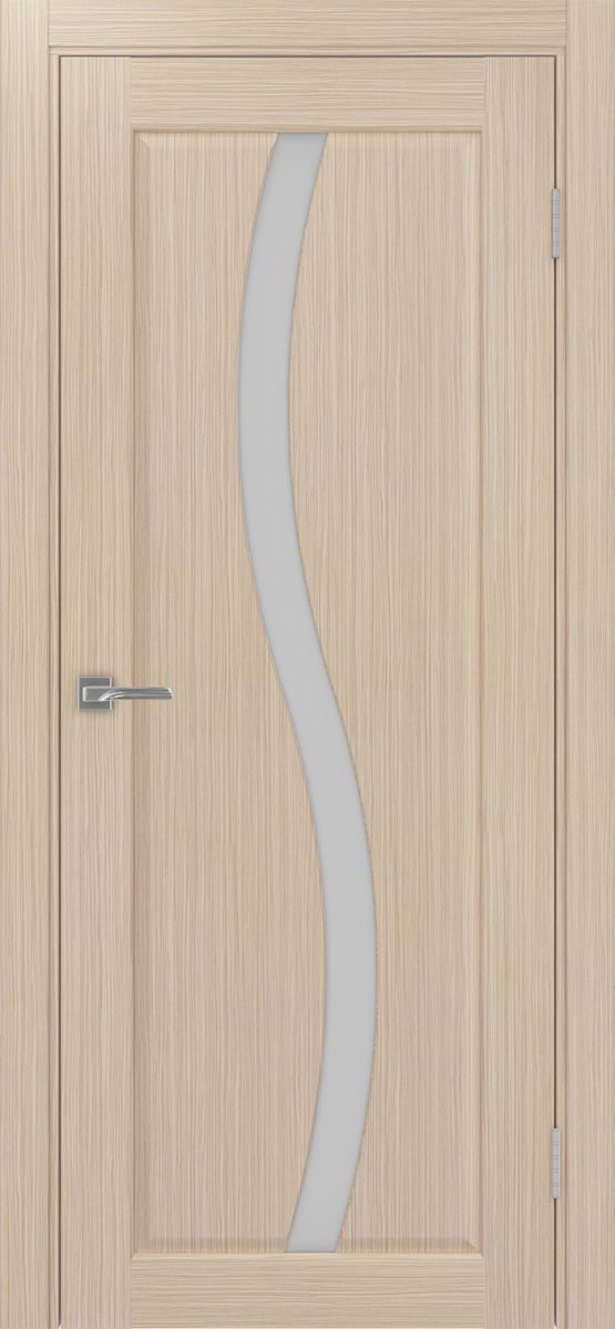 Межкомнатная дверь Optima Porte Сицилия 731.121 ЭКО-шпон (Цвет: Дуб беленый)