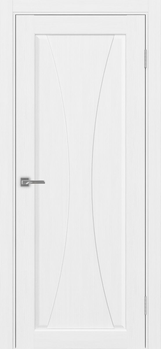 Межкомнатная дверь Optima Porte Сицилия 732.111 ЭКО-шпон (Цвет: Белый лёд)