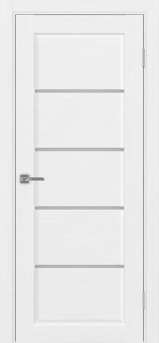 Межкомнатная дверь Optima Porte Сицилия 710.12 ЭКО-шпон (Цвет: Белый лёд)