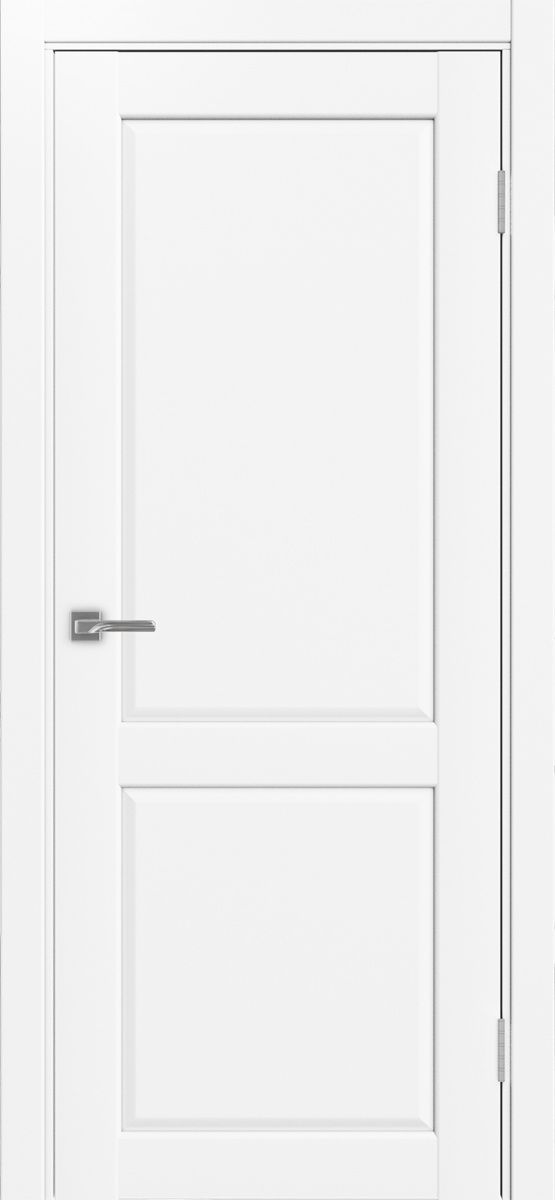 Межкомнатная дверь Optima Porte Сицилия 702.11 ЭКО-шпон (Цвет: Белый снежный)