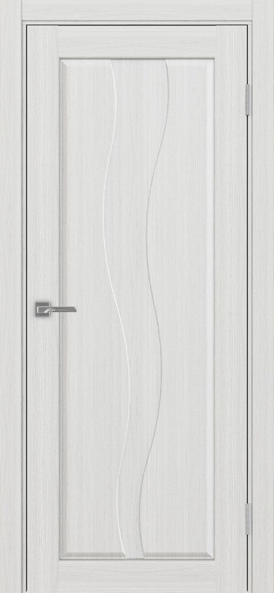 Межкомнатная дверь Optima Porte Сицилия 730.111 ЭКО-шпон (Цвет: Ясень серебристый)