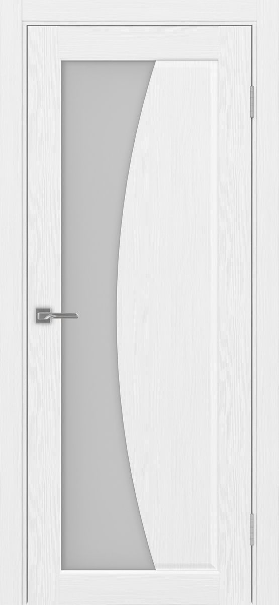 Межкомнатная дверь Optima Porte Сицилия 721.21 ЭКО-шпон (Цвет: Белый лёд)