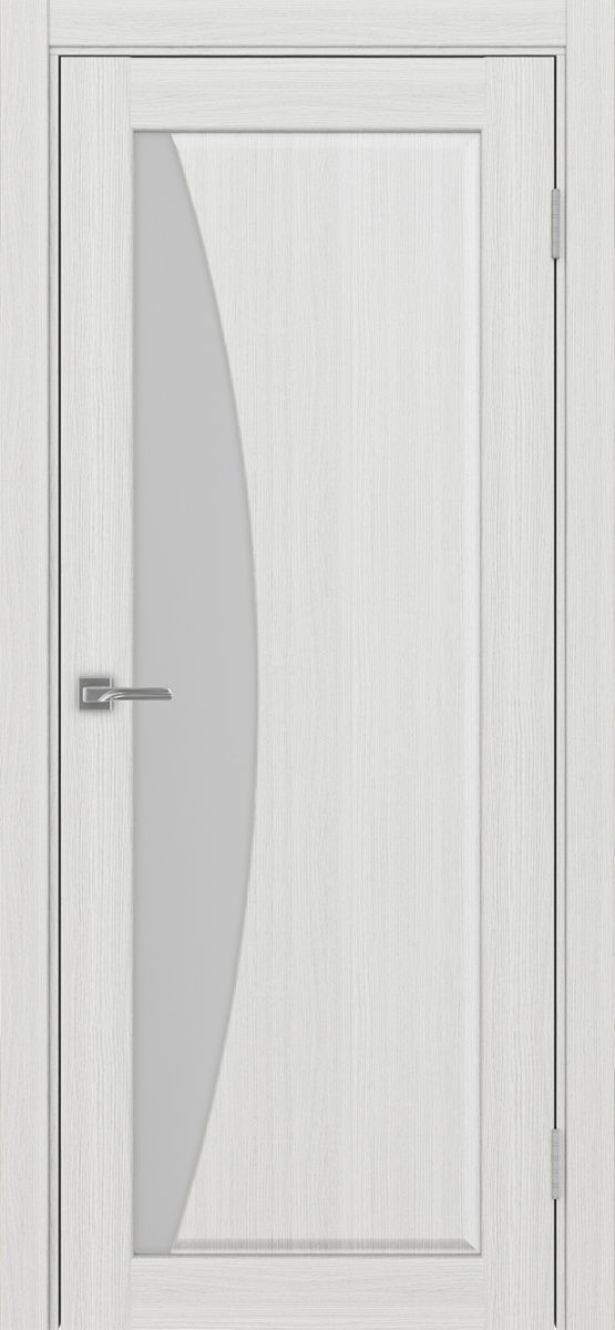 Межкомнатная дверь Optima Porte Сицилия 722.21 ЭКО-шпон (Цвет: Ясень серебристый)