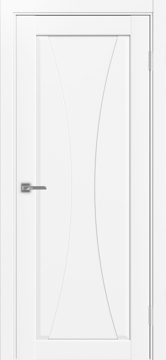 Межкомнатная дверь Optima Porte Сицилия 732.111 ЭКО-шпон (Цвет: Белый снежный)