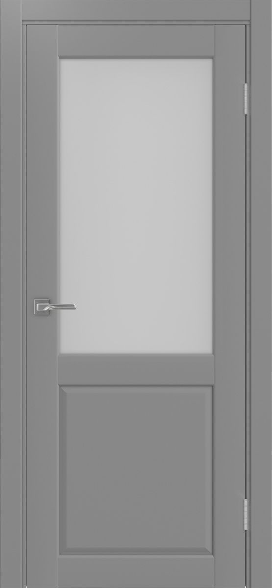 Межкомнатная дверь Optima Porte Сицилия 702.21 ЭКО-шпон (Цвет: Серый)
