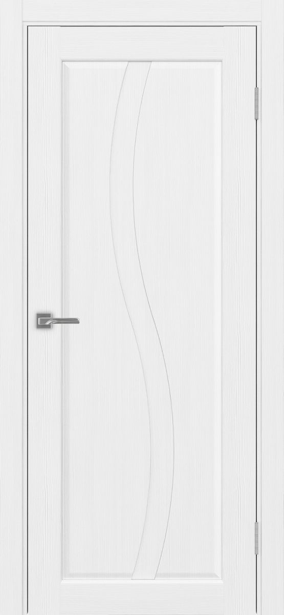 Межкомнатная дверь Optima Porte Сицилия 731.111 ЭКО-шпон (Цвет: Белый лёд)