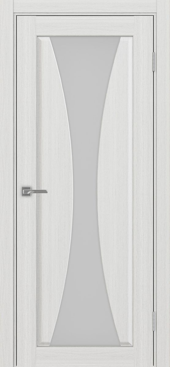 Межкомнатная дверь Optima Porte Сицилия 732.121 ЭКО-шпон (Цвет: Ясень серебристый)