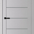Дверное полотно Aura 220 шервуд ГРАФИТ СТЕКЛО