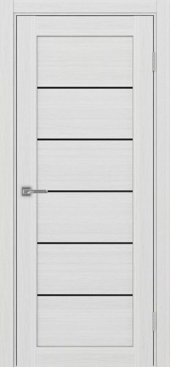 Межкомнатная дверь Optima Porte Парма 401АПП.1 ЭКО-шпон (Цвет: Ясень серебристый)