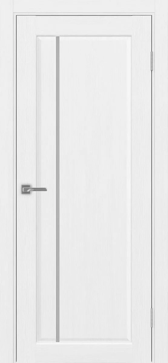 Межкомнатная дверь Optima Porte Сицилия 711.12 ЭКО-шпон (Цвет: Белый лёд)