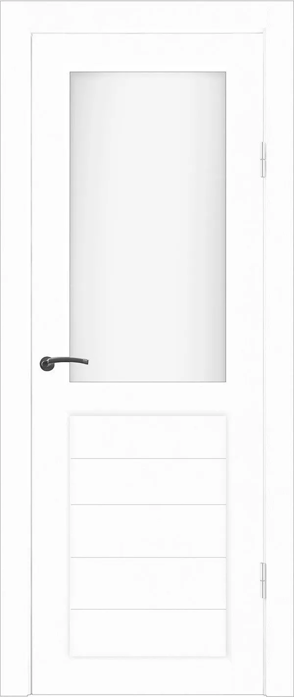 Межкомнатная дверь MARTDOORS D1 НИКА (Цвет: белая шагрень)