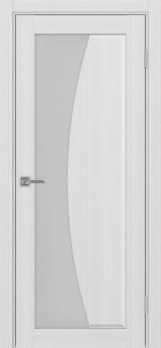 Межкомнатная дверь Optima Porte Сицилия 721.21 ЭКО-шпон (Цвет: Ясень серебристый)