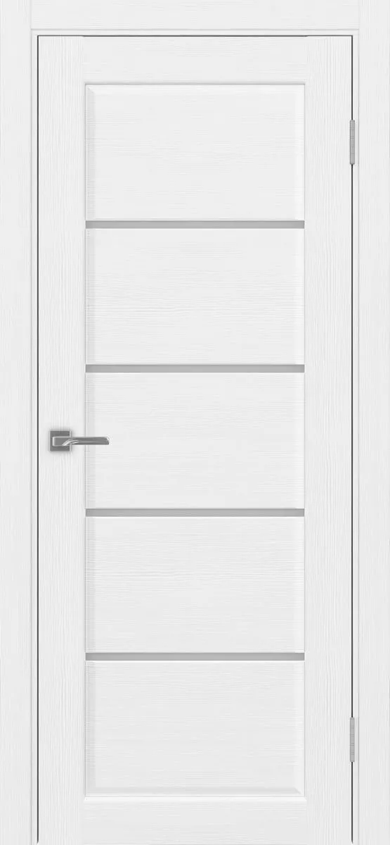 Межкомнатная дверь Optima Porte Сицилия 710.12 ЭКО-шпон (Цвет: Белый лёд)