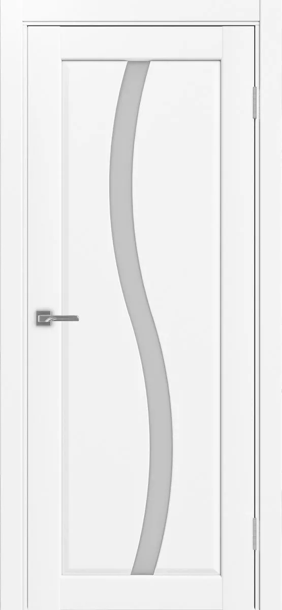 Межкомнатная дверь Optima Porte Сицилия 731.121 ЭКО-шпон (Цвет: Белый снежный)