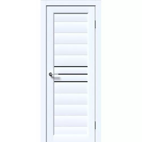 Межкомнатная дверь MARTDOORS А3 ФУДЖИ СТЕКЛО ЧЕРНОЕ