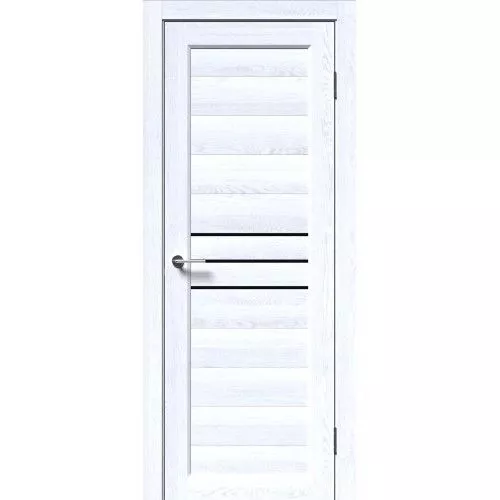 Межкомнатная дверь MARTDOORS А3 ФУДЖИ СТЕКЛО ЧЕРНОЕ