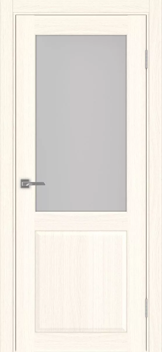 Межкомнатная дверь Optima Porte Сицилия 702.21 ЭКО-шпон (Цвет: Ясень перламутровый)