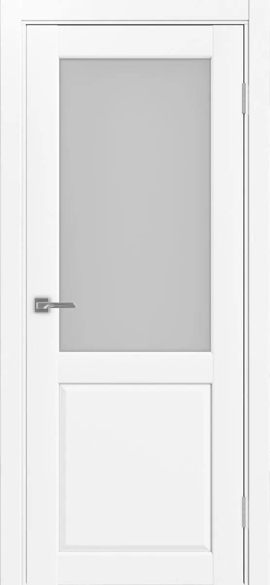 Межкомнатная дверь Optima Porte Сицилия 702.21 ЭКО-шпон (Цвет: Белый снежный)