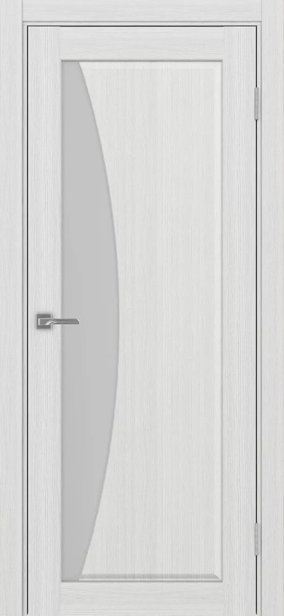 Межкомнатная дверь Optima Porte Сицилия 722.21 ЭКО-шпон (Цвет: Ясень серебристый)