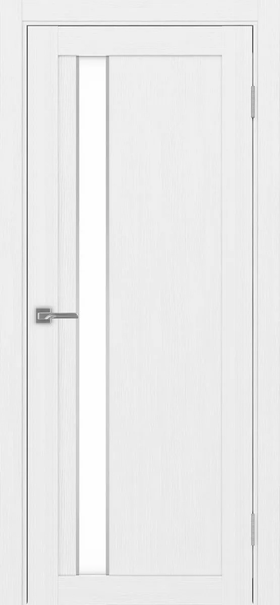 Межкомнатная дверь Optima Porte Турин 528AПП.121 ЭКО-шпон (Цвет: Белый лёд)