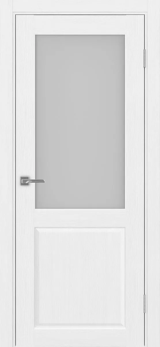 Межкомнатная дверь Optima Porte Сицилия 702.21 ЭКО-шпон (Цвет: Белый лёд)