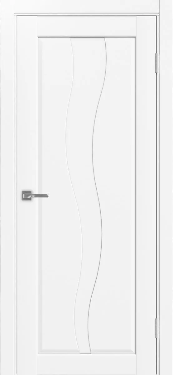Межкомнатная дверь Optima Porte Сицилия 730.111 ЭКО-шпон (Цвет: Белый снежный)