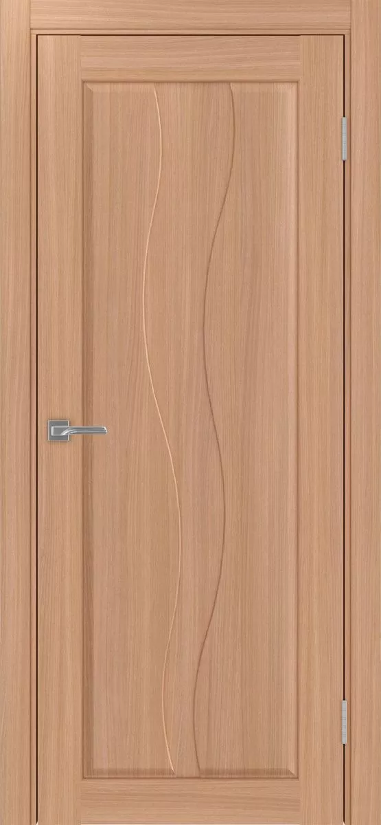 Межкомнатная дверь Optima Porte Сицилия 730.111 ЭКО-шпон (Цвет: Ясень темный)