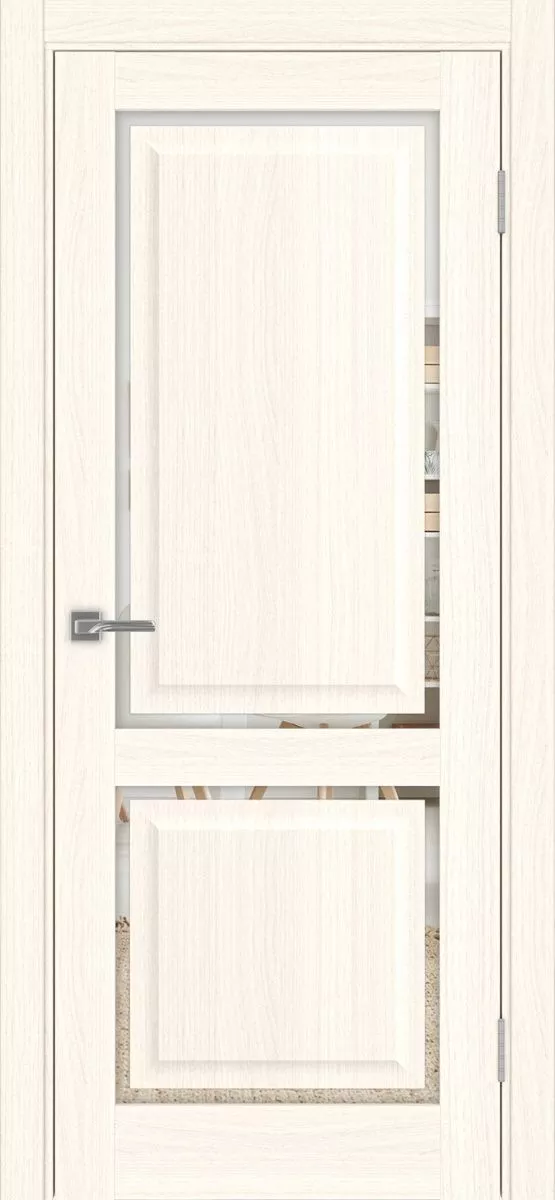 Межкомнатная дверь Optima Porte Тоскана 602С.2121 ЭКО-шпон (Цвет: Ясень перламутровый)