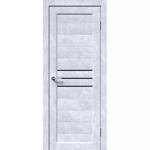 Межкомнатная дверь MARTDOORS А3 ФУДЖИ СТЕКЛО ЧЕРНОЕ